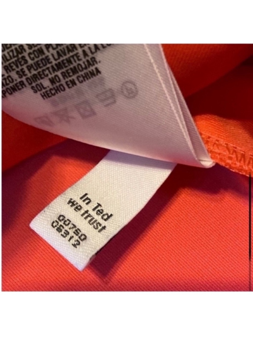 Ted Baker Coral sleeveless skater style dress exposed back gold zipper size 8-10 - Picture 7 of 13